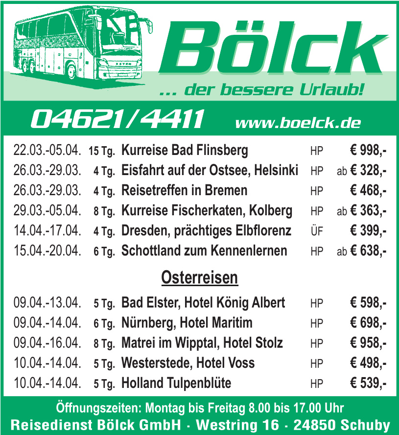 Reisedienst Bölck GmbH Reisedienst Bölck GmbH
