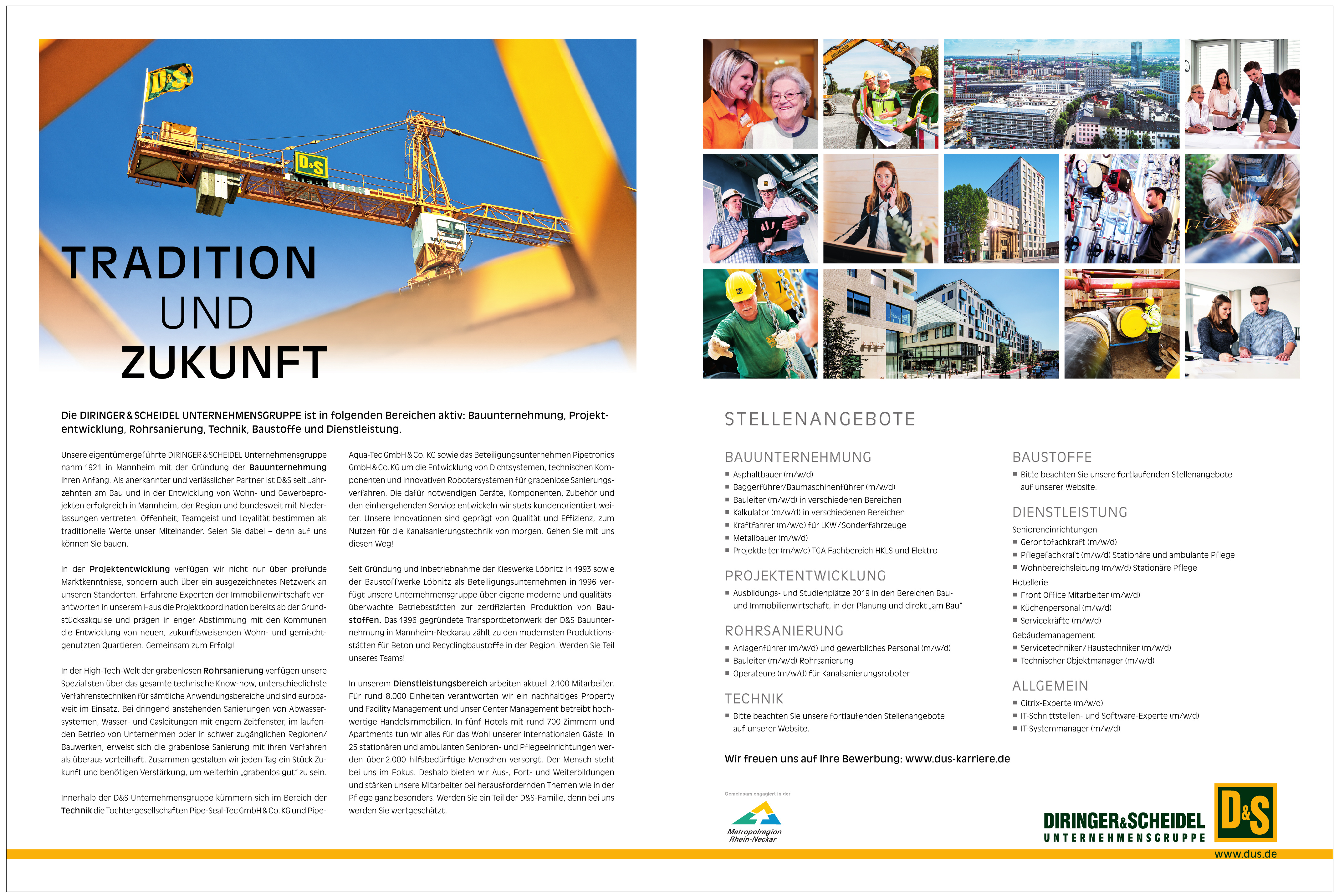Diringer & Scheidel Unternehmmensgruppe Diringer & Scheidel Unternehmmensgruppe