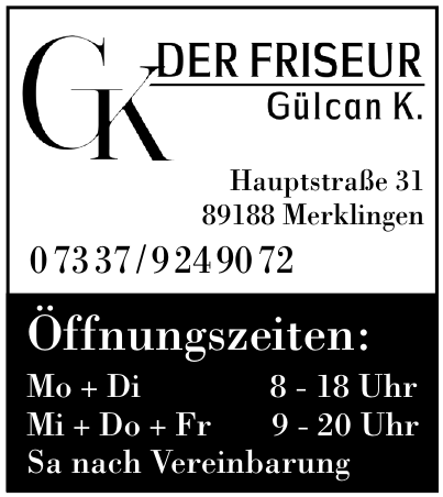 Der Friseur Gülcan K. Der Friseur Gülcan K.