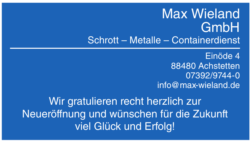 Max Wieland GmbH Max Wieland GmbH