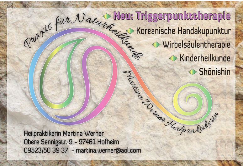 Heilpraktikerin Martina Werner Heilpraktikerin Martina Werner