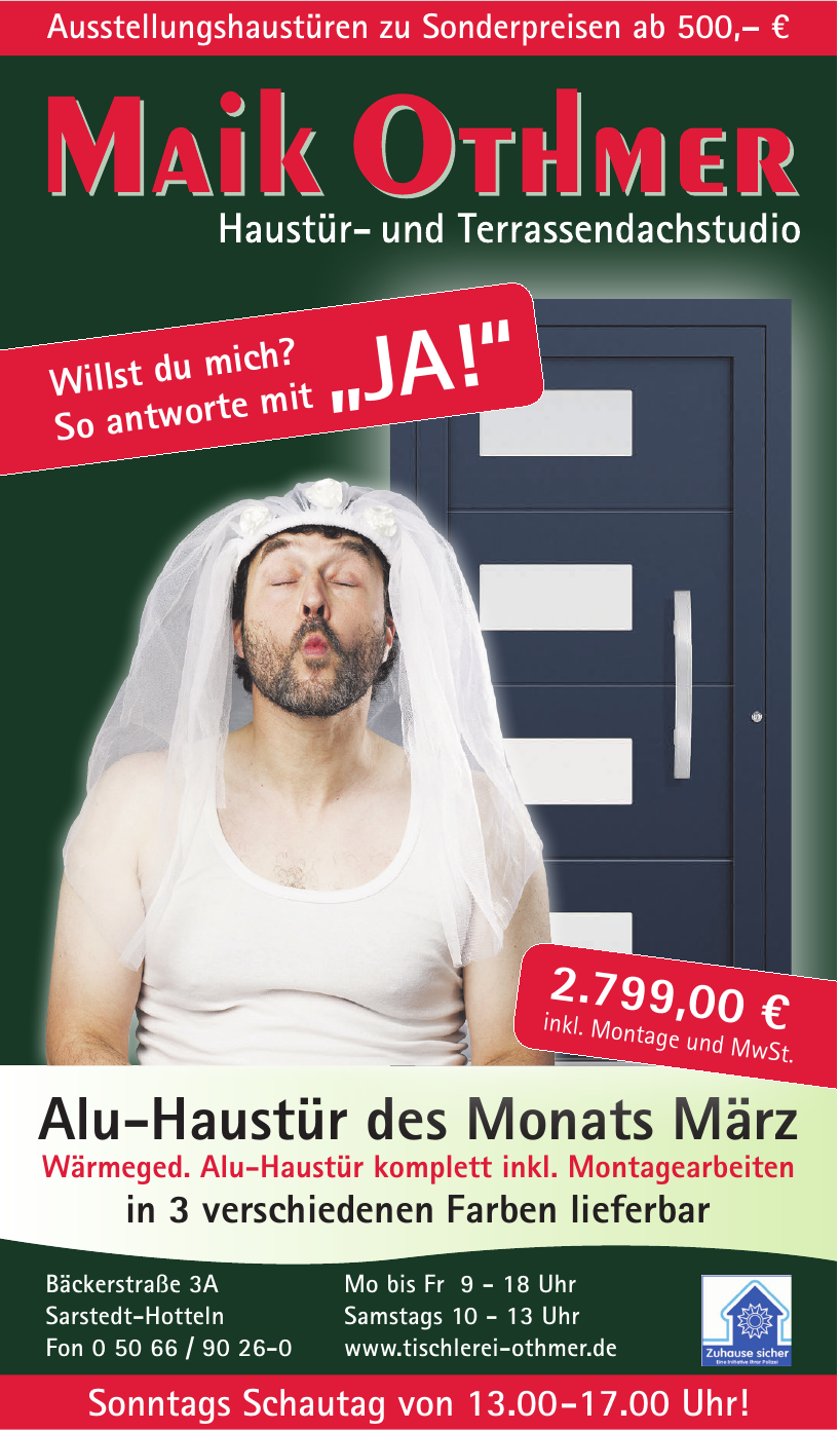 Maik Othmer Haustürstudio und Tischlere Maik Othmer Haustürstudio und Tischlere
