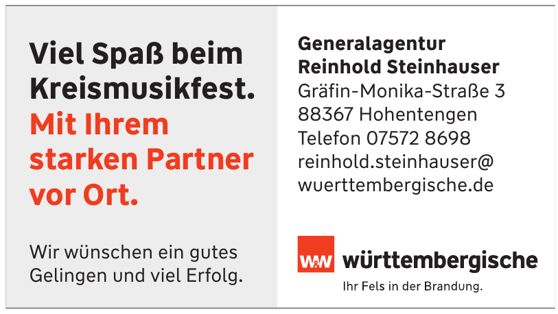 Versicherungsbüro Reinhold Steinhauser Versicherungsbüro Reinhold Steinhauser