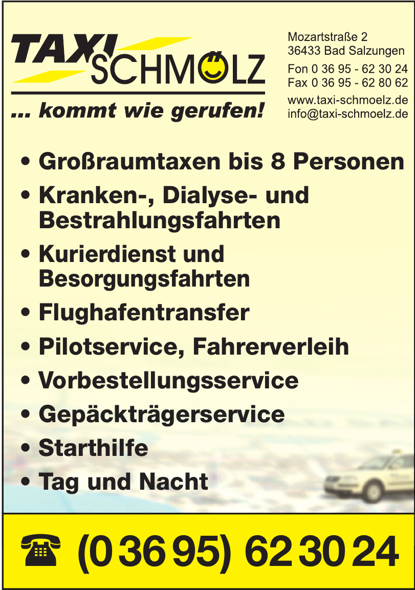 Taxi Schmölz Taxi Schmölz