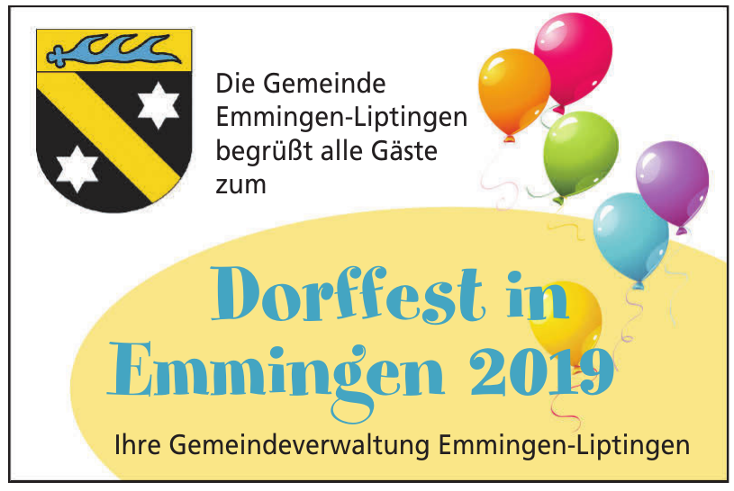 Gemeindeverwaltung Emmingen-Liptingen Gemeindeverwaltung Emmingen-Liptingen