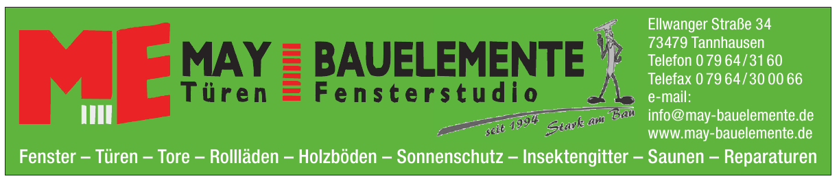 May Bauelemente May Bauelemente