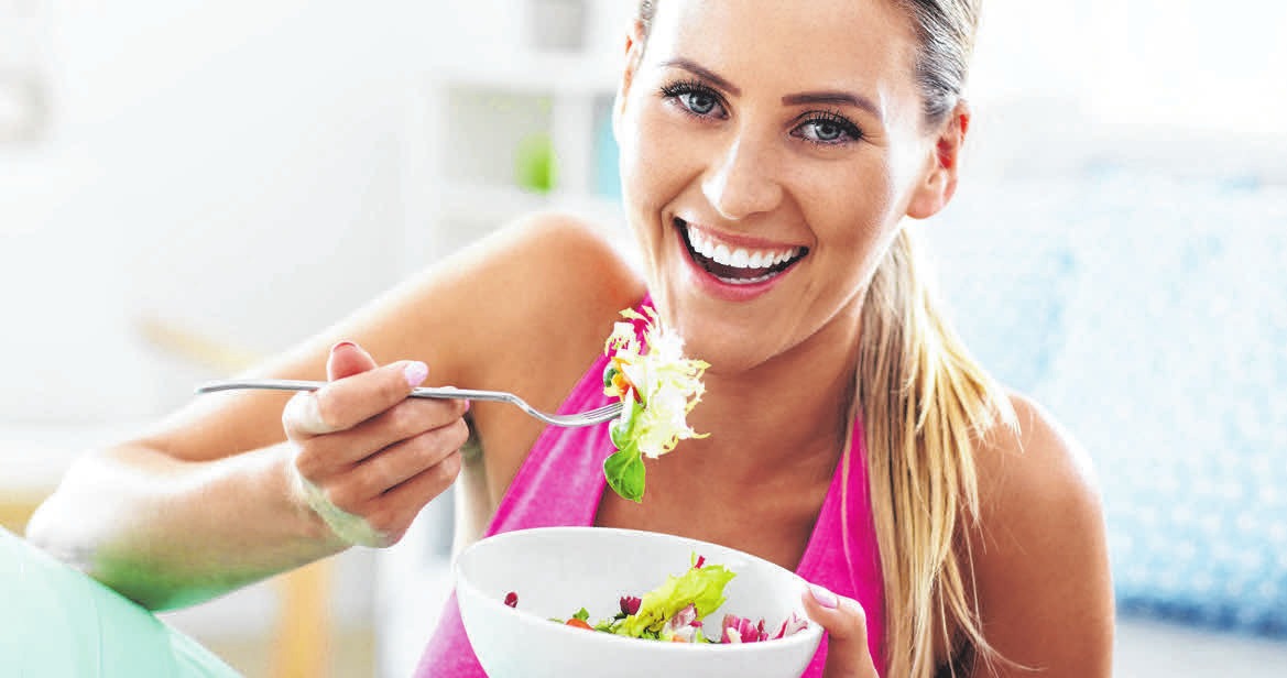 Ein gesunder Salat nach dem Training. FOTO: MACNIAK Ein gesunder Salat nach dem Training. FOTO: MACNIAK