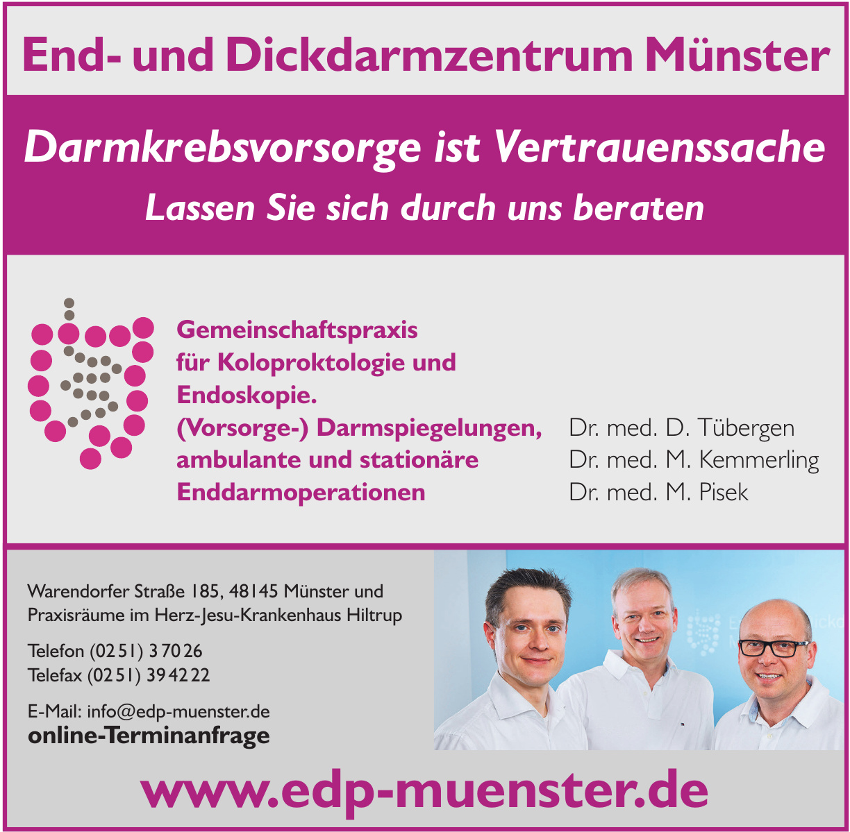 End- und Dickdarmzentrum Münster End- und Dickdarmzentrum Münster