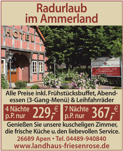 Radurlaub im Ammerland Radurlaub im Ammerland