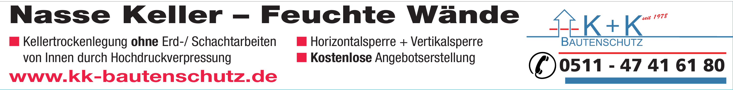 K + K Bautenschutz K + K Bautenschutz
