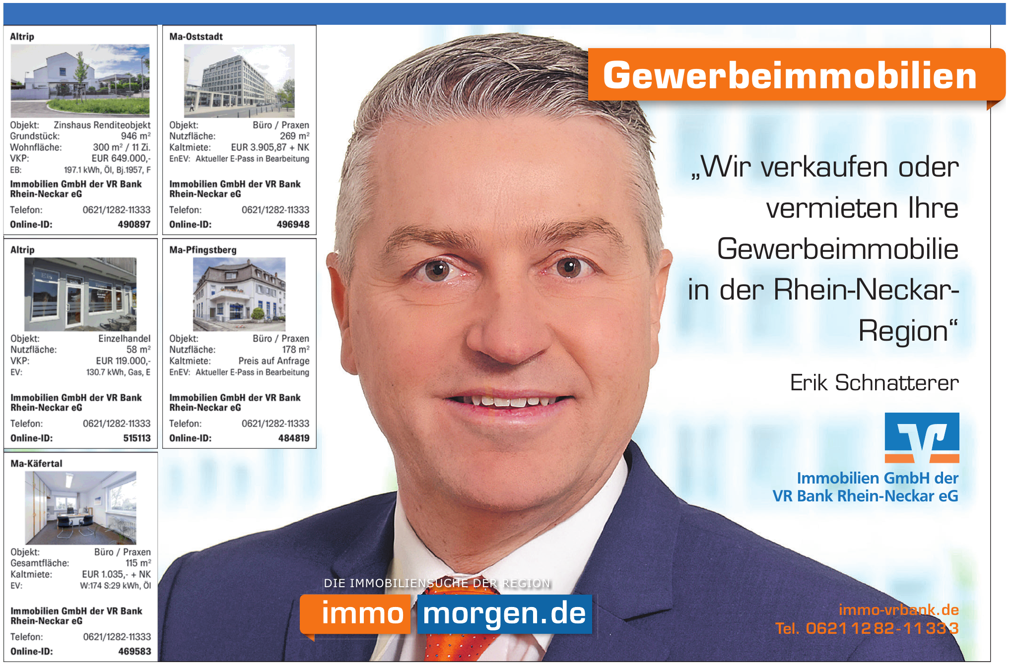 Immobilien GmbH der VR Bank Rhein-Neckar eG Immobilien GmbH der VR Bank Rhein-Neckar eG