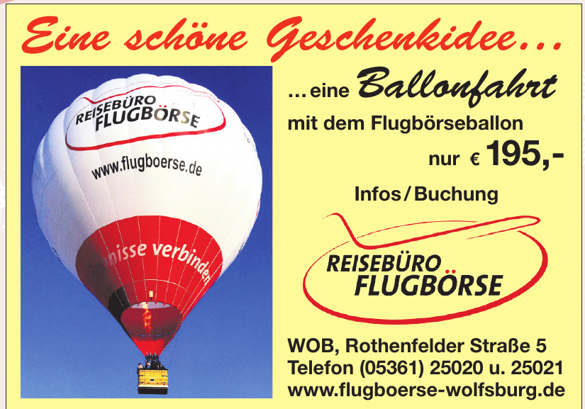 Reisebüro Flugbörse Wolfsburg Reisebüro Flugbörse Wolfsburg