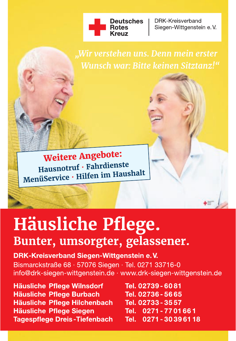 DRK Kreisverband Siegen-Wittgenstein e.V DRK Kreisverband Siegen-Wittgenstein e.V