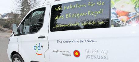 Das CJD Homburg übernimmt seit Frühjahr 2020 die Logistik der Bliesgau-Produkte und die Bestückung der Bliesgau-Regale. Das CJD Homburg übernimmt seit Frühjahr 2020 die Logistik der Bliesgau-Produkte und die Bestückung der Bliesgau-Regale.