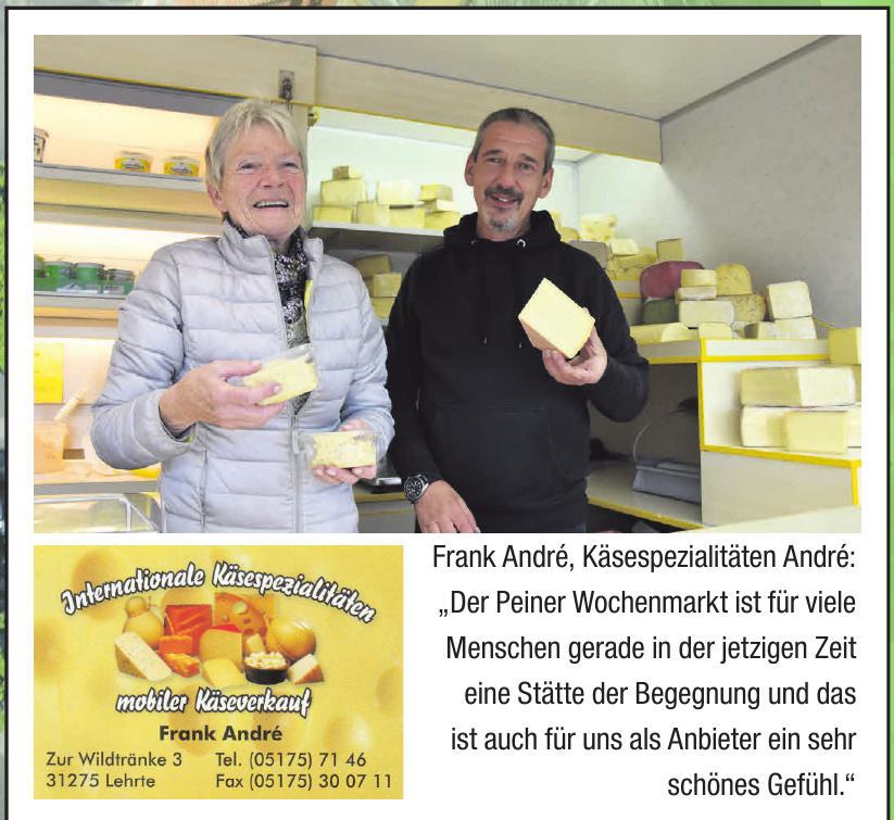 Internationale Käsespezialitäten mobiler Käseverkauf Frank André Internationale Käsespezialitäten mobiler Käseverkauf Frank André