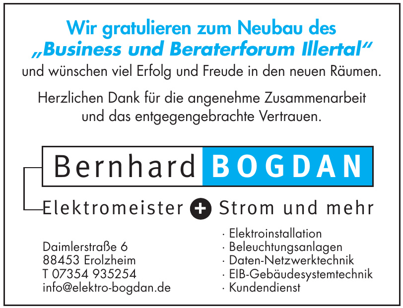Bernhard Bogdan Elektro Bernhard Bogdan Elektro