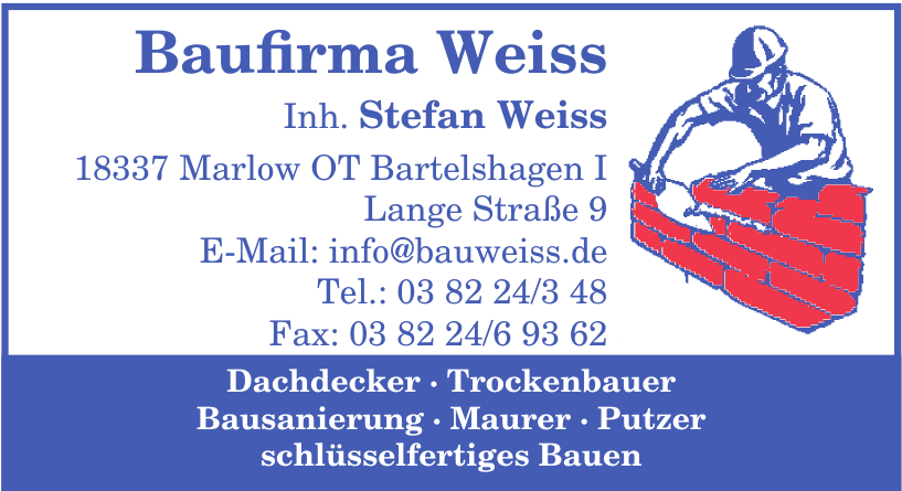 Baufirma Weiss Baufirma Weiss