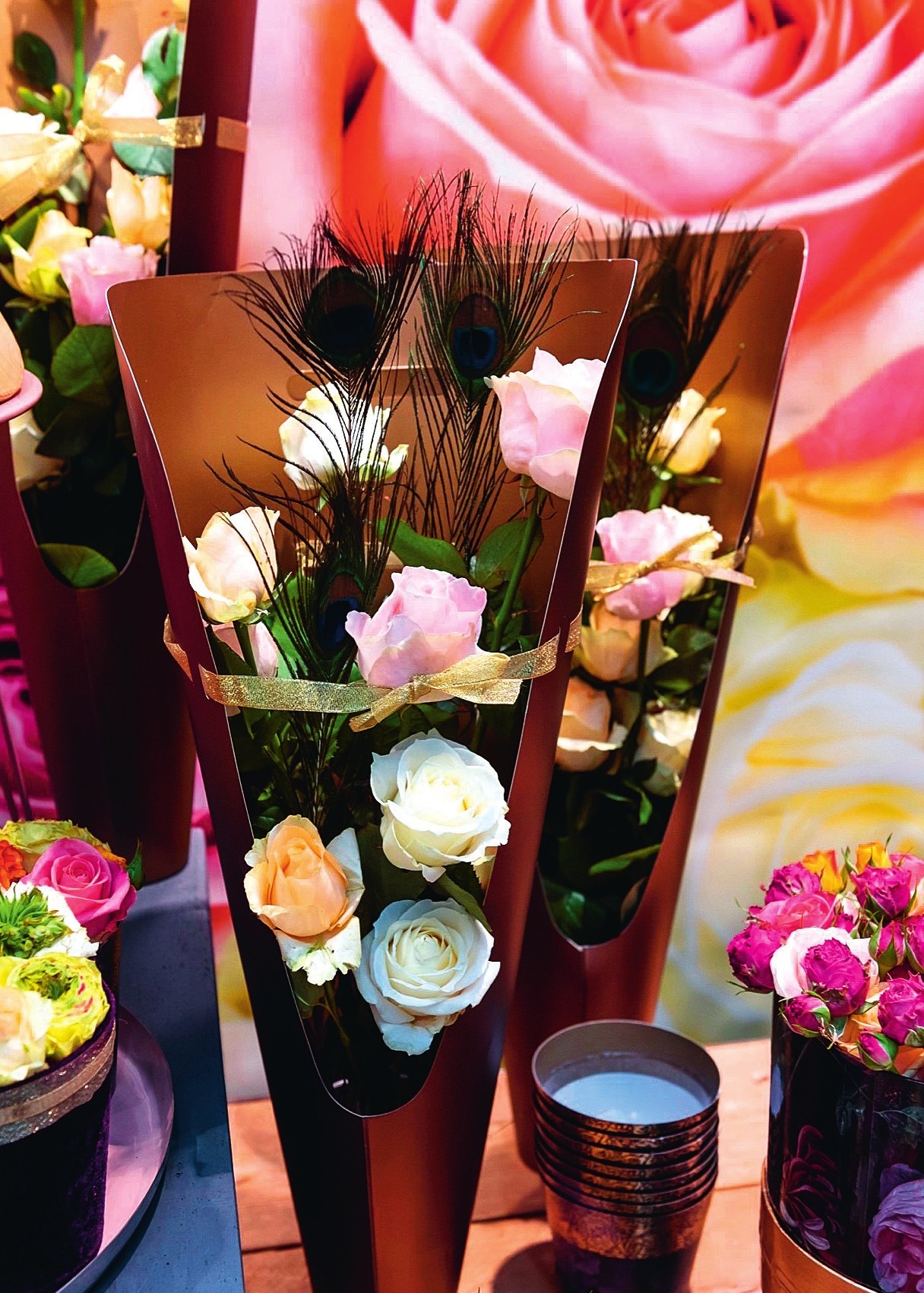 Rosen als Geschenk „Ready to go“. Rosen als Geschenk „Ready to go“.