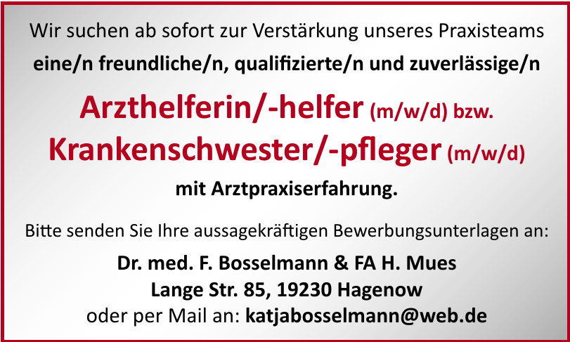 Dr. med. F. Bosselmann & FA H. Mues