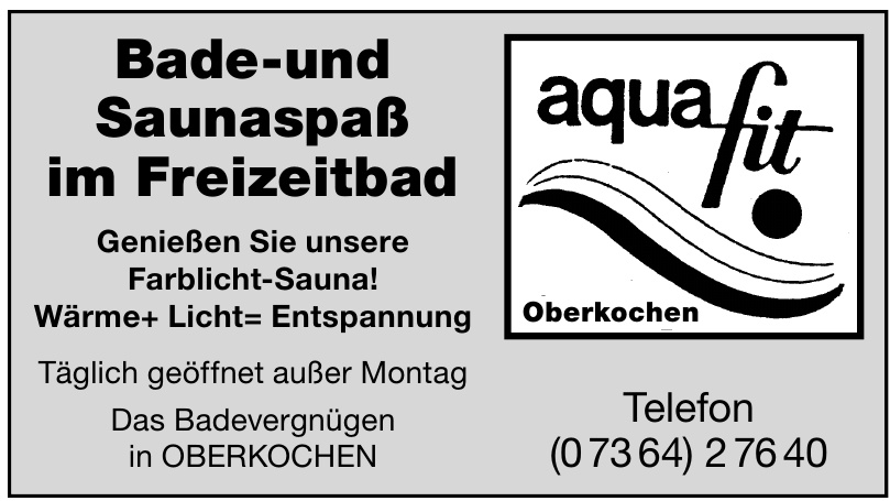 aqua fit aqua fit
