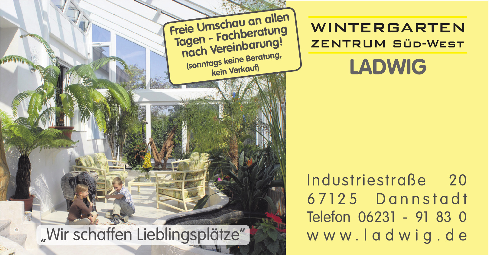 Wintergarten Zentrum Süd-West Ladwig Wintergarten Zentrum Süd-West Ladwig