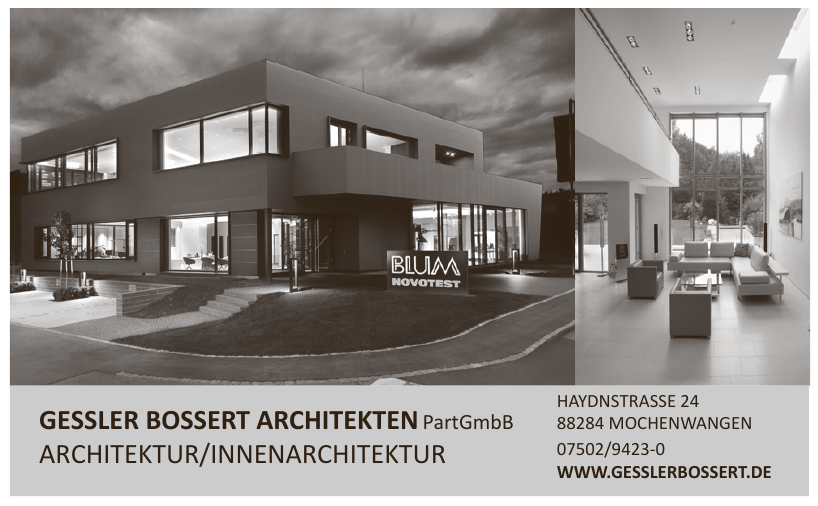 Gessler Bossert Architekten PartGmbB Gessler Bossert Architekten PartGmbB