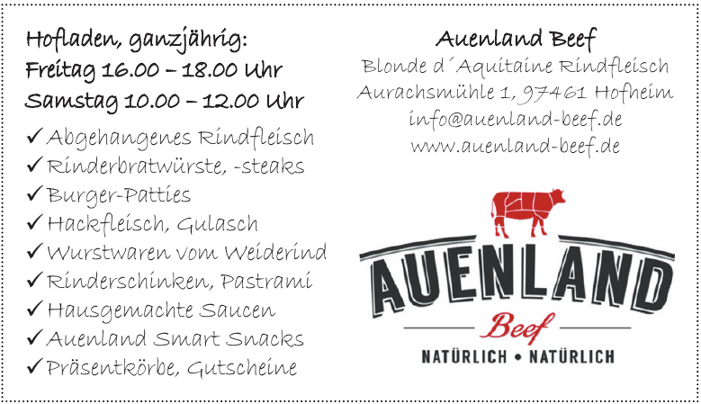Auenland Beef Auenland Beef