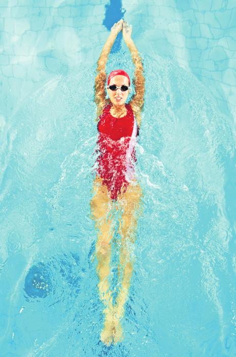 Abschalten gelingt auch im Hallenbad.FOTO: MEDIAPHOTOS / ISTOCK Abschalten gelingt auch im Hallenbad.FOTO: MEDIAPHOTOS / ISTOCK