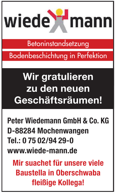 Peter Wiedemann GmbH & Co. KG Peter Wiedemann GmbH & Co. KG