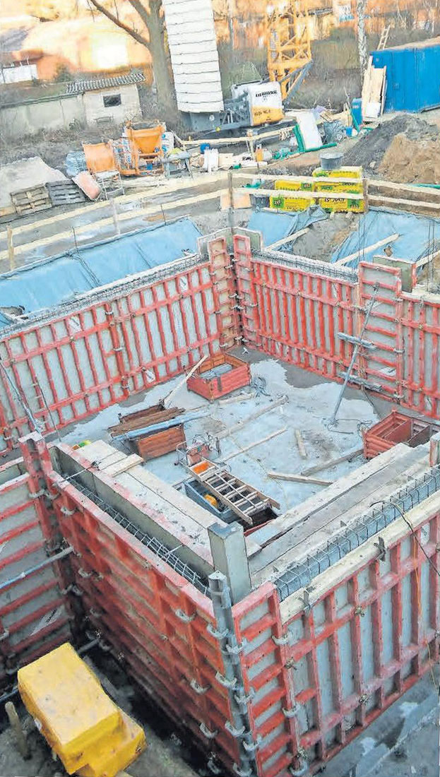 Monatelang hatte das Rosemarie-Nieschlag-Haus eine Baustelle im Garten. Monatelang hatte das Rosemarie-Nieschlag-Haus eine Baustelle im Garten.