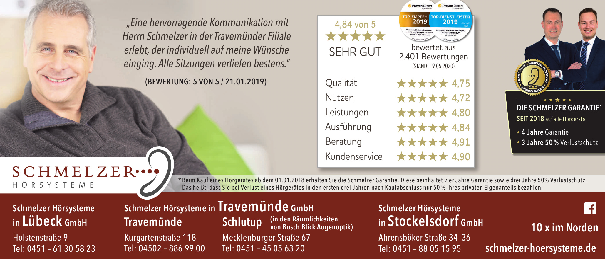 Schmelzer Hörsysteme in Lübeck GmbH Schmelzer Hörsysteme in Lübeck GmbH