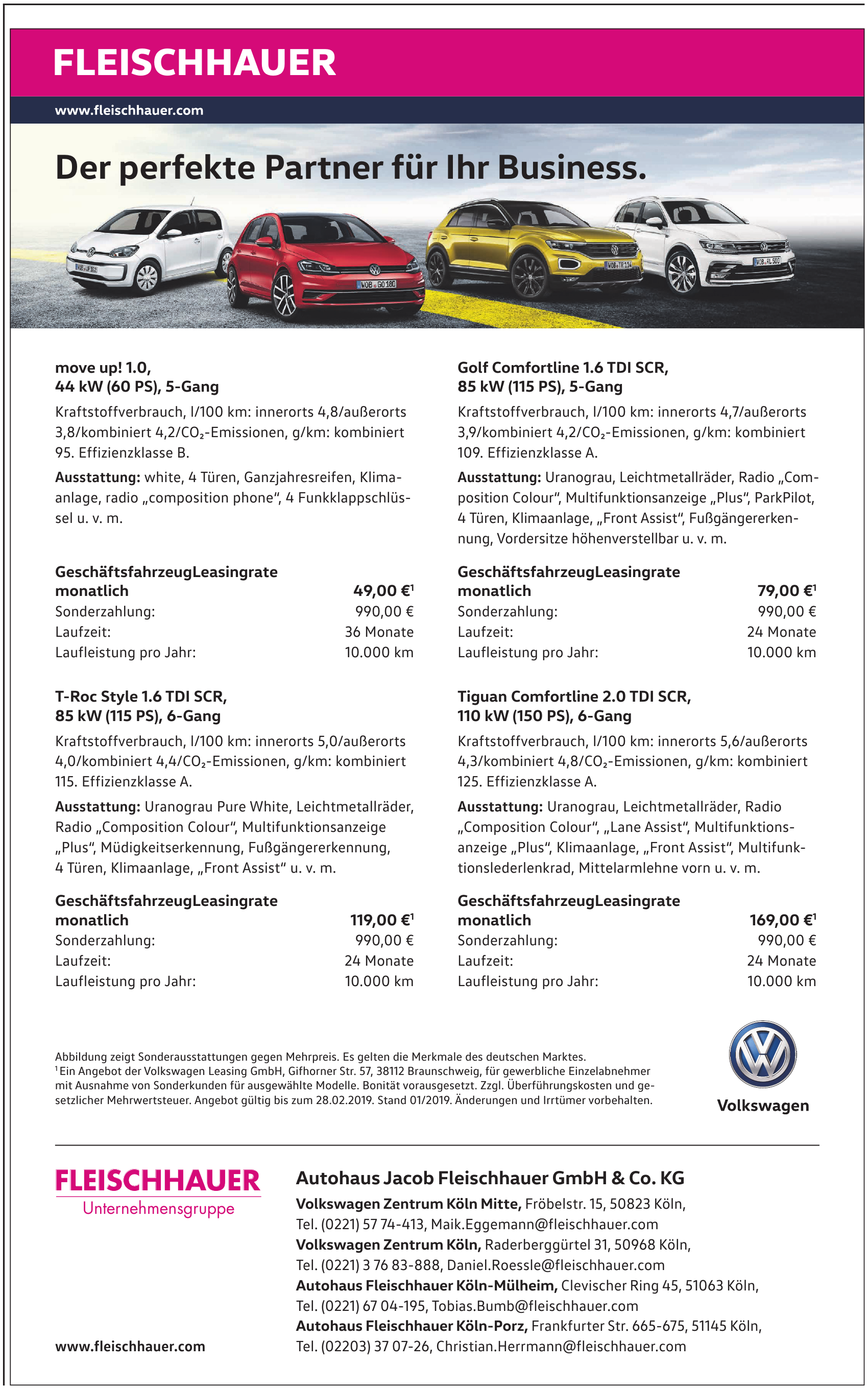 Autohaus Jacob Fleischhauer GmbH & Co. KG Autohaus Jacob Fleischhauer GmbH & Co. KG