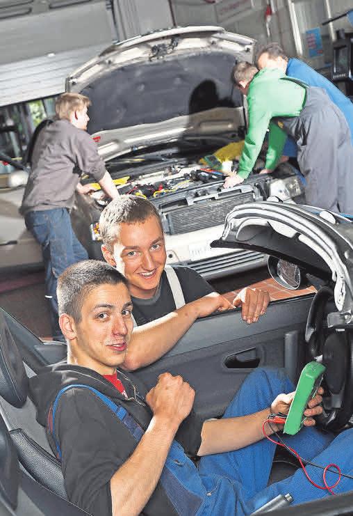In über 130 Berufen können Jugendliche im Handwerk eigene Talente entfalten. Foto: Christine Rudolf In über 130 Berufen können Jugendliche im Handwerk eigene Talente entfalten. Foto: Christine Rudolf