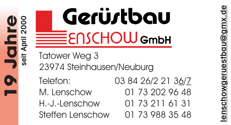 Gerüstbau Enschow GmbH Gerüstbau Enschow GmbH