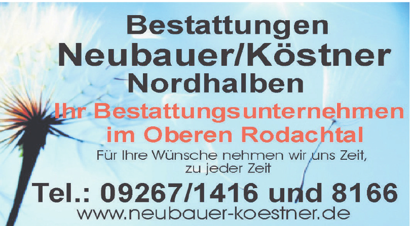 Bestattungen Neubauer / Köstner GmbH Bestattungen Neubauer / Köstner GmbH