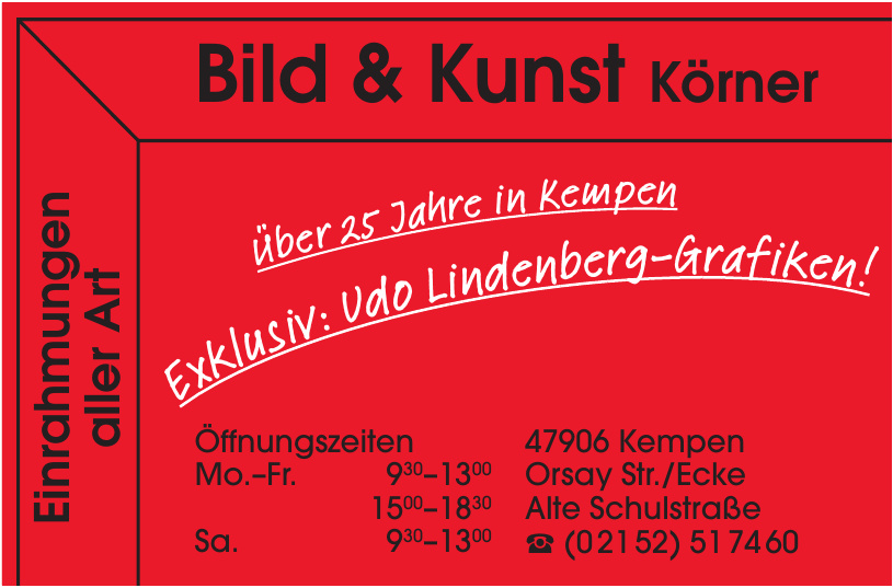 Bild & Kunst Körner Bild & Kunst Körner