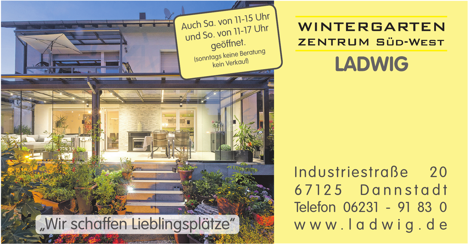 Wintergarten Zentrum Süd-West Ladwig Wintergarten Zentrum Süd-West Ladwig