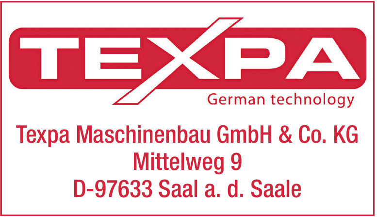Texpa Maschinenbau GmbH & Co. KG Texpa Maschinenbau GmbH & Co. KG