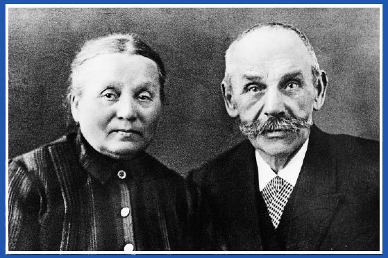 1.Generation: Firmengründer Peter Kasberger mit seiner Ehefrau Maria.