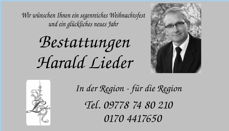 Bestattungen Harald Lieder Bestattungen Harald Lieder
