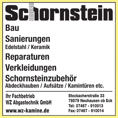 WZ Abgastechnik GmbH WZ Abgastechnik GmbH