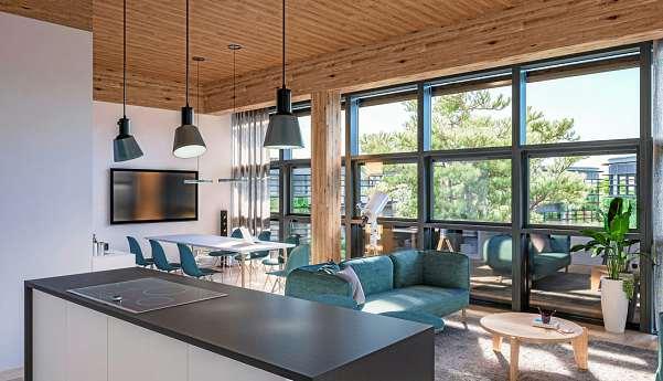 Nicht nur im gehobenen Preissegment gehören Fußbodenheizung, Balkon und eine offene Wohnküche mittlerweile zum modernen Wohnstandard. Nicht nur im gehobenen Preissegment gehören Fußbodenheizung, Balkon und eine offene Wohnküche mittlerweile zum modernen Wohnstandard.