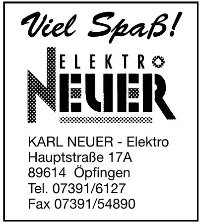 Karl Neuer - Elektro Karl Neuer - Elektro