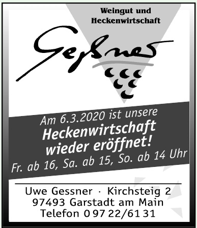 Weingut Gessner Weingut Gessner