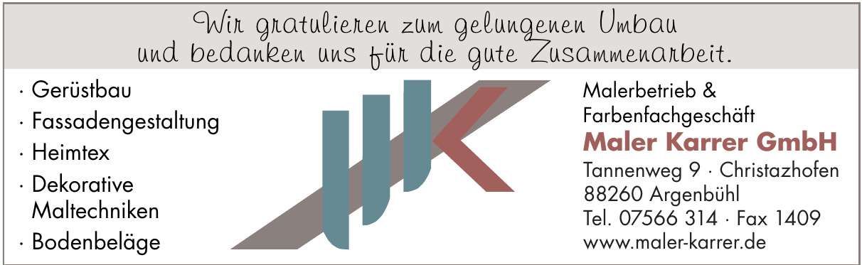 Maler Karrer GmbH Maler Karrer GmbH