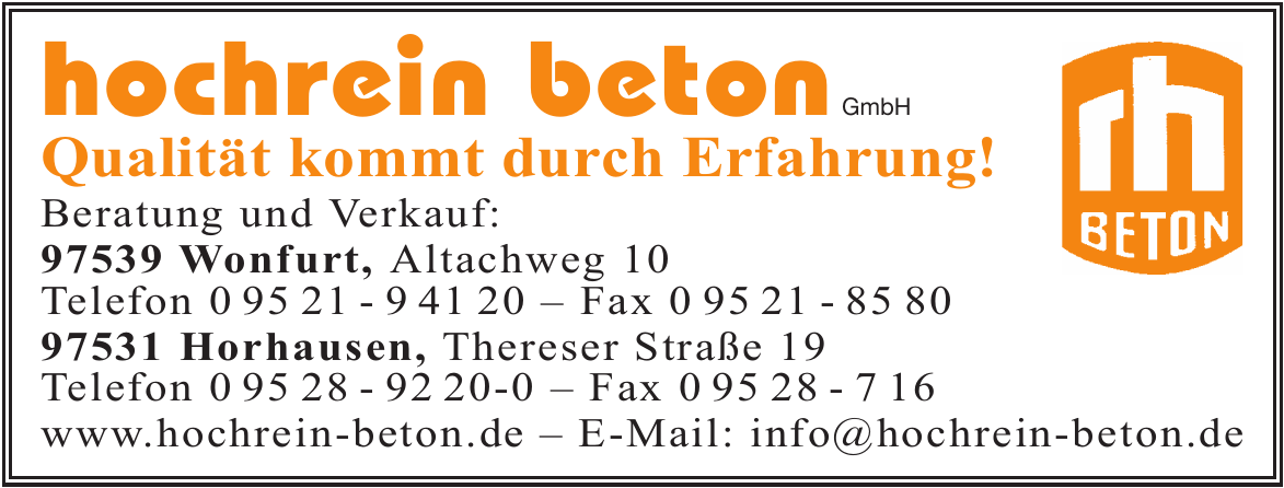 hochrein beton GmbH hochrein beton GmbH
