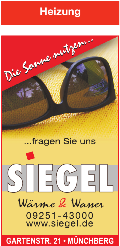 Siegel Wärme & Wasser Siegel Wärme & Wasser