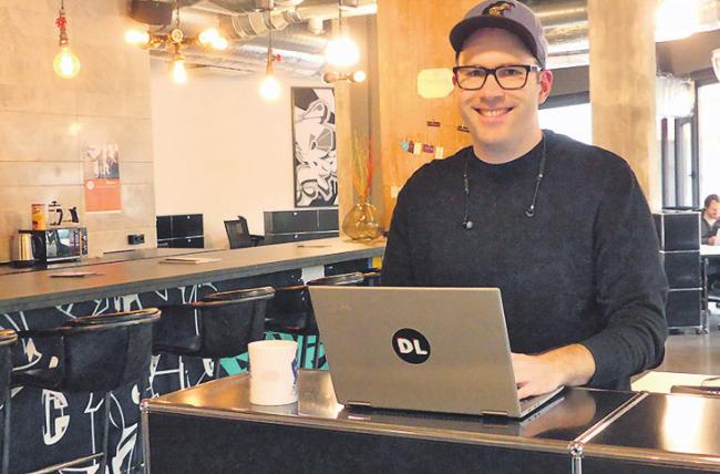Thomas Riedel ist großer Coworking-Fan. Foto: Kohlenberg Thomas Riedel ist großer Coworking-Fan. Foto: Kohlenberg