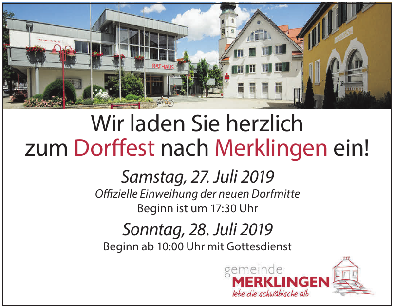 Gemeinde Merklingen Gemeinde Merklingen