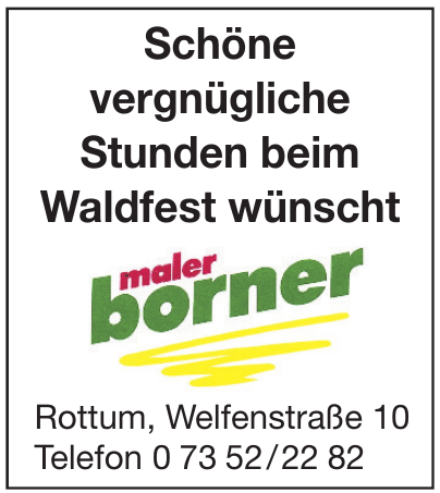 Maler Borner Maler Borner